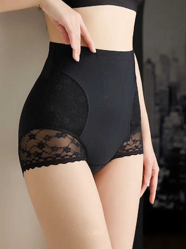 Women Sexy Lace Seamless High-Waist Underwear QW1040 Lace Bodycon Dress