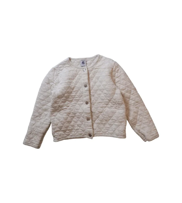 Petit Bateau Quilted Jacket 5T (110cm) (Thin) Women's fitted jackets