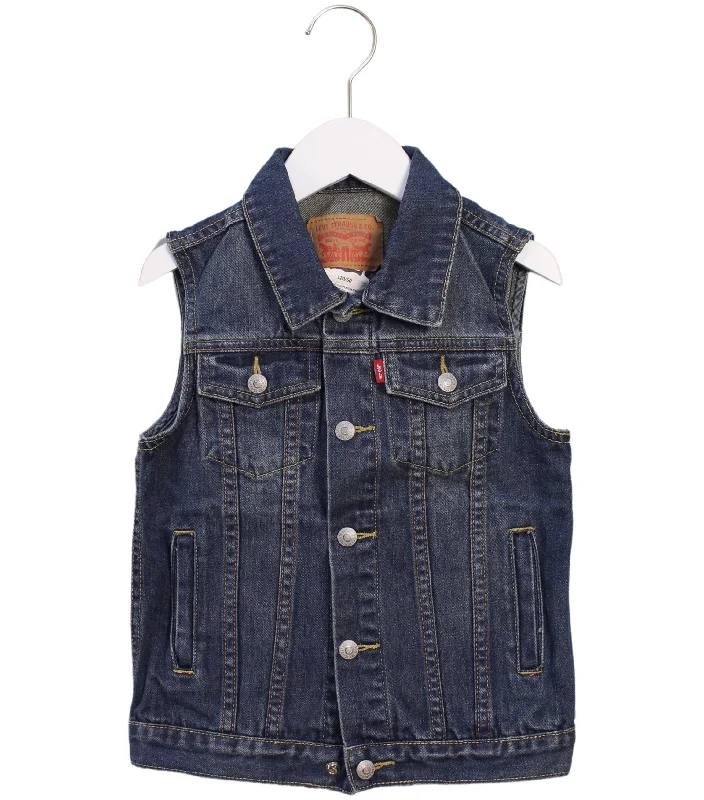 Levi's Denim Vest 5T - 6T Women's fall jackets