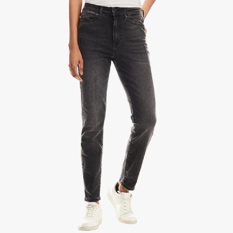 Guess Women's Claudia High Rise 1981 Skinny Jean Black Wash