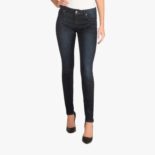 Guess Women's Power Curvy Mid Rise Jeans Dark Wash