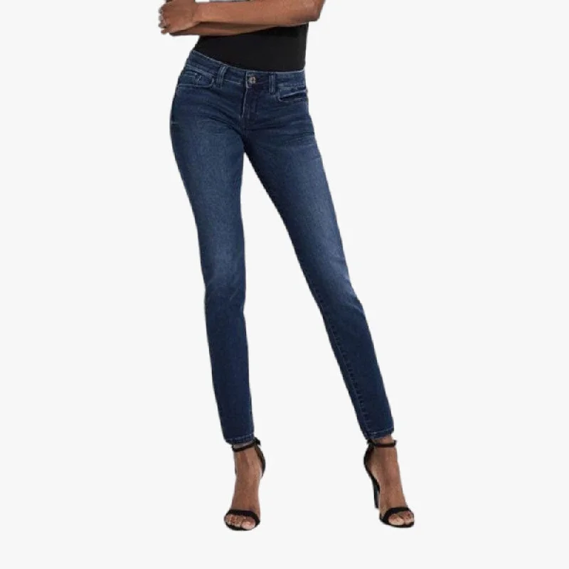 Guess Ladies Power Skinny Low Jean Dark Wash