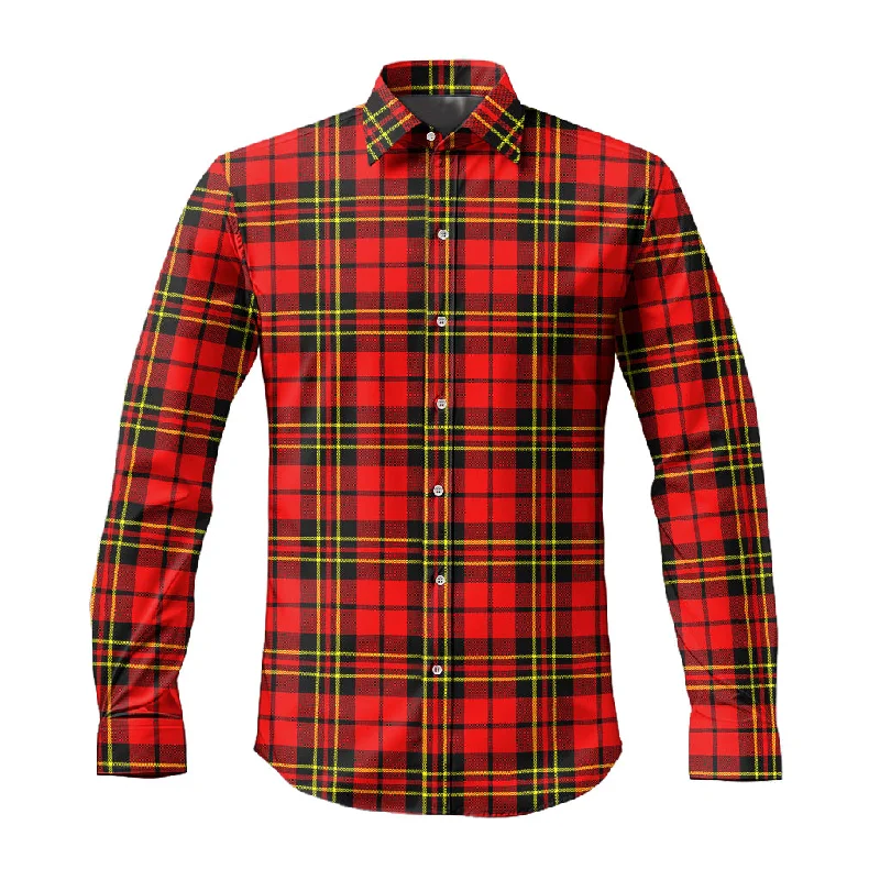 Brodie Modern Tartan Long Sleeve Button Up Shirt