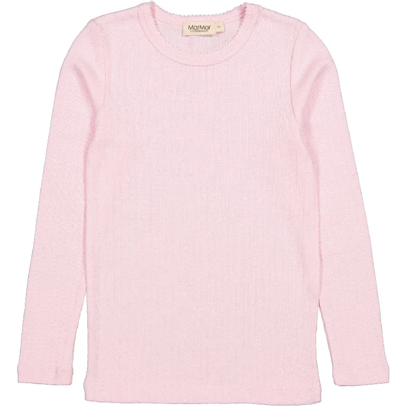 MarMar Modal Pointelle Cotton Candy Tamra Blouse