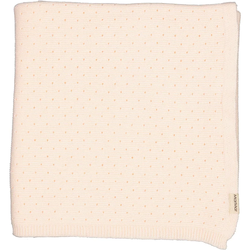 MarMar New Born Cotton Knit Links-Links Sand Castle Alia Blanket