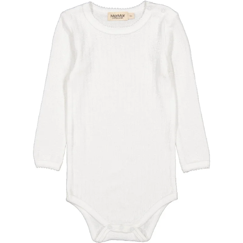 MarMar Modal Pointelle Gentle White Benedicte Body