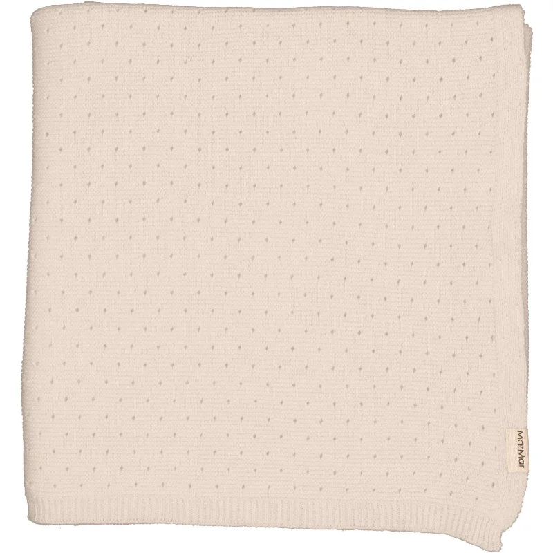 MarMar New Born Cotton Knit Links-Links Sand Castle Alia Blanket