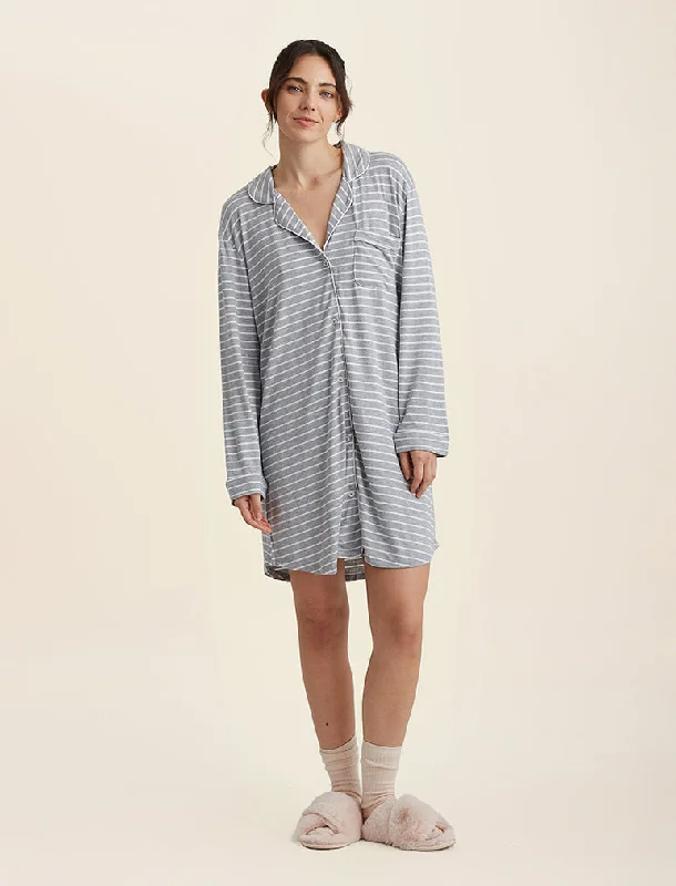 Kate Modal Soft Nightshirt Fleece pajama sets