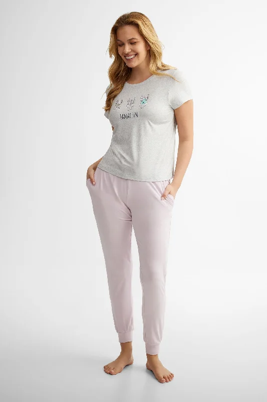 Pyjama 2-pièces en Moss assorti famille - Femme H&M pajama sets