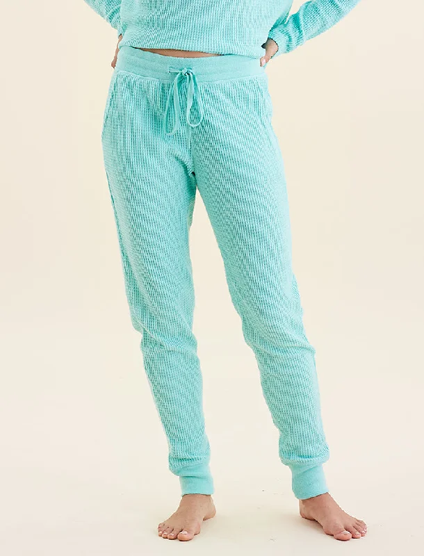 Super Soft Waffle Jogger Spring pajama sets