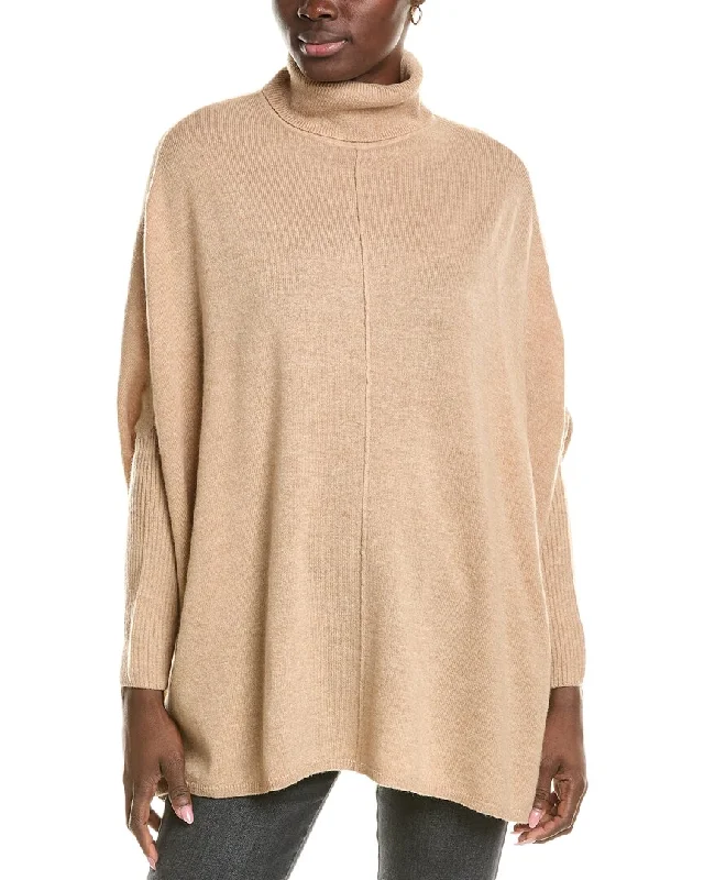 Brodie Cashmere Roll Wool & Cashmere-Blend Poncho Best sweaters for winter