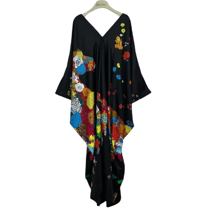 Floral Fantasy Kaftan Dress Formal floral dresses