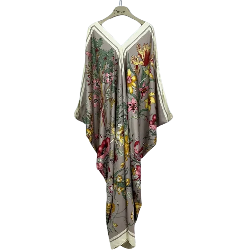 Floral Symphony Kaftan Dress Party floral dresses