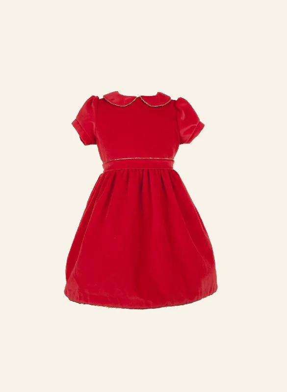 Alice Dress - Red Velvet Elegant unclassified dresses