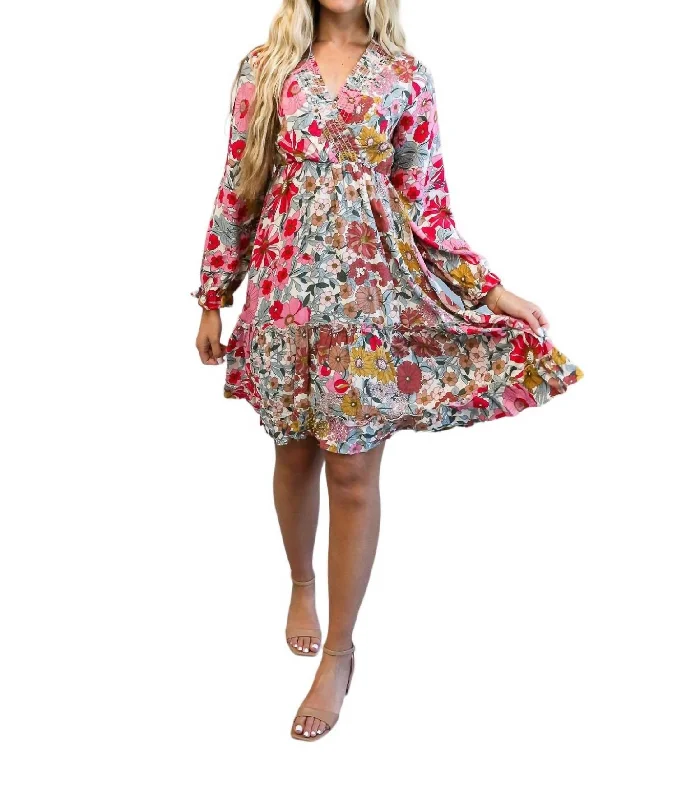 Asher Sherbet Dress In Sherbet Pink Chic unclassified dresses