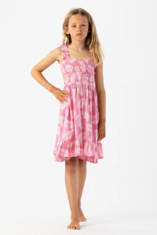 Kids Frangipani Dress Ruched unclassified dresses