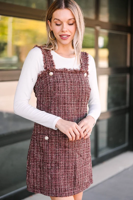 Need Your Love Brown Tweed Dress Trendy unclassified dresses