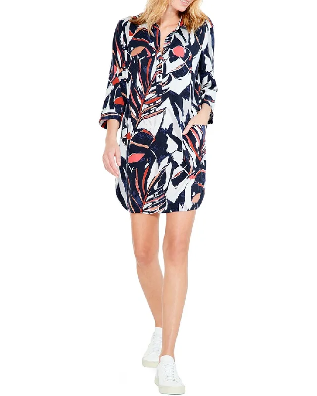 NIC+ZOE Plus Seaside Shade Dress Bold pattern unclassified dresses