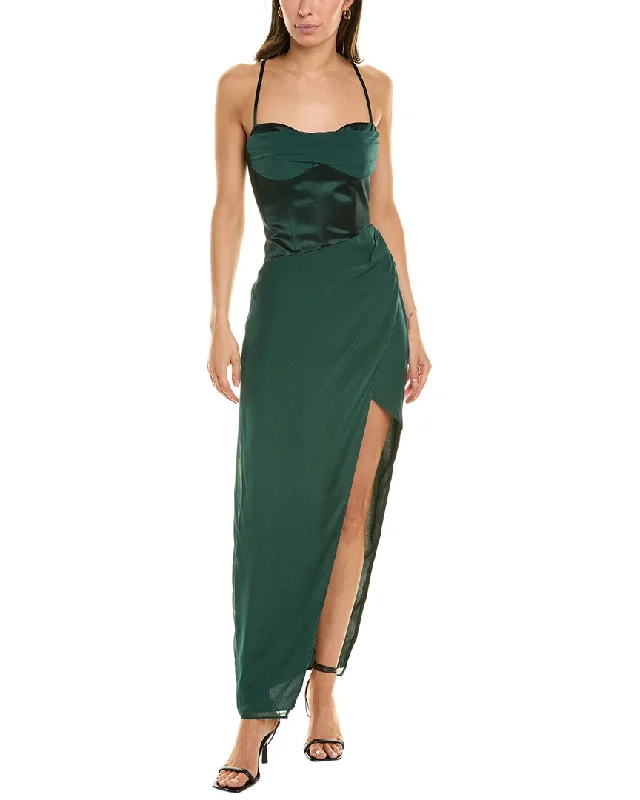 Nicholas Solara Silk-Blend Gown Sleeveless unclassified dresses